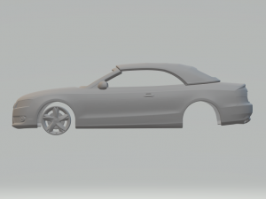 audi a5 convertible 2010 3D 프린트 모델
