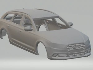 audi a6 avant 2012 3D Print Model