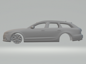 audi a6 avant 2012 Modello di stampa 3D