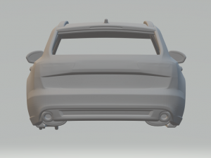 audi a6 avant 2012 Modello di stampa 3D