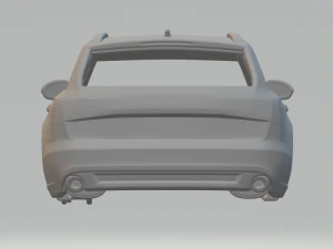 audi a6 avant 2012 3D Print Model