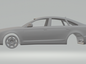 audi a6 sedan 2011 3D Принт Модель