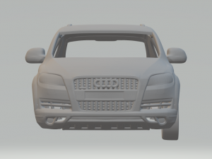 audi q7 Model Cetak 3D
