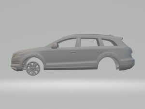 audi q7 Model Cetak 3D