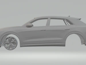 audi q8 rs 3D Print Model