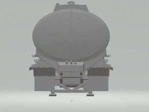 tank trailer 3D Print Model