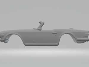 triumph tr-6 Model Cetak 3D