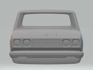 toyota hilux mk2 3Dプリントモデル
