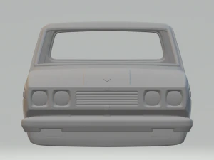 toyota hilux mk2 3D Print Model