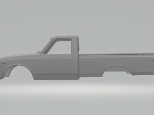 toyota hilux mk2 3Dプリントモデル