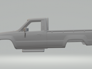 toyota hilux mk4 3D-printmodel