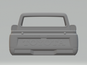 toyota hilux mk5 3D 打印模型