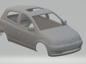 toyota yaris mk1 5door 3D Print Model