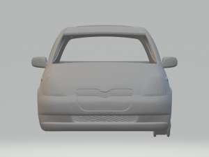 toyota yaris mk1 5door Modèles 3D en vedette