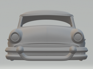 lincoln capri coupe 55 3D Print Model