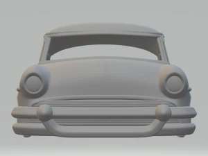 lincoln capri coupe 55 3D Print Model