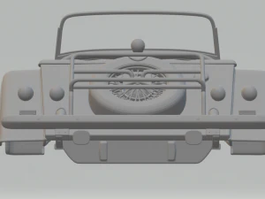 68 Morgan plus 8 3D Druckmodell