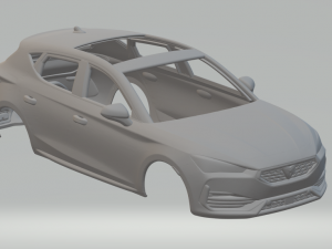 seat leon cupra 3D प्रिंट मॉडल