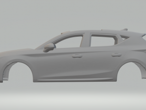 seat leon cupra Modelo de Impressão 3D