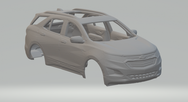 chevrolet equinox 3D Принт Модель .c4d .max .obj .3ds .fbx .stl .blend 
