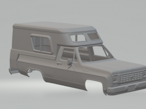 chevrolet blazer chalet Model Cetak 3D