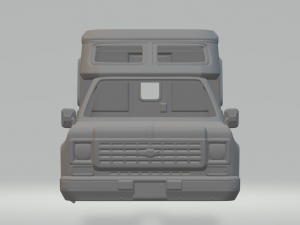 chevrolet blazer chalet 3D Print Model
