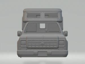 chevrolet blazer chalet 3D Print Model