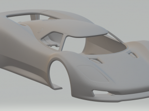 porsche 917 concept Modèles 3D en vedette