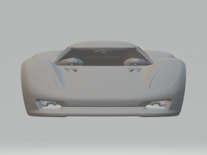 porsche 917 concept 3D 打印模型