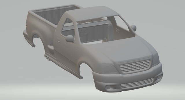 f150 Model Cetak 3D .c4d .max .obj .3ds .fbx .stl .blend 