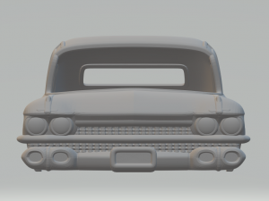cadillac fleetwood seventy five sedan 59 Modèles 3D en vedette