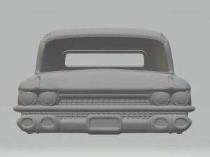 cadillac fleetwood seventy five sedan 59 3D Print Model