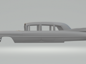 cadillac fleetwood seventy five sedan 59 Modèles 3D en vedette