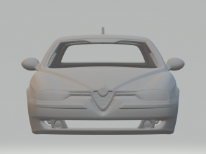 alfa rome 156 3D Print Model