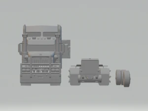 kenworth t408 3D Print Model