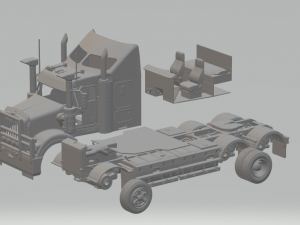 kenworth t408 Modelo de impresión 3D