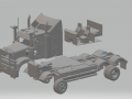 kenworth t408 3D Принт Модель