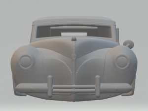 lincoln zephyr continental cabriolet Model Cetak 3D