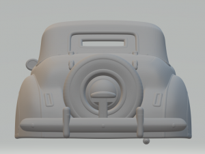 lincoln zephyr continental cabriolet Model Cetak 3D