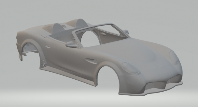 panoz spyder gt 3D-Druckmodell .c4d .max .obj .3ds .fbx .stl .blend 