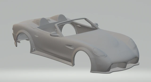 panoz spyder gt 3D Print Model .c4d .max .obj .3ds .fbx .stl .blend