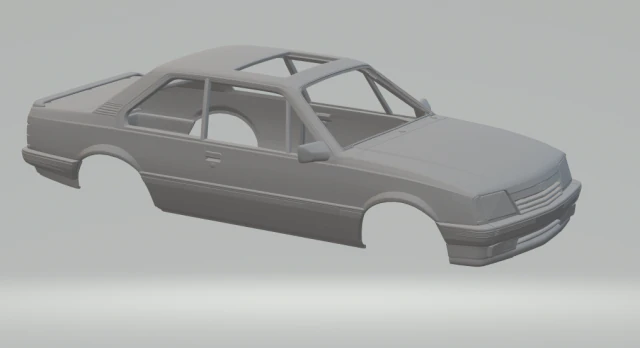 chevrolet monza 2doors 3D Print Model .c4d .max .obj .3ds .fbx .stl .blend
