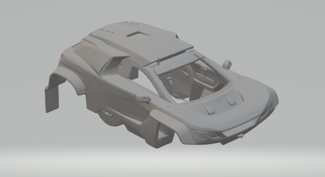 Peugeot 2008 dakar rally Modèles 3D en vedette .c4d .max .obj .3ds .fbx .stl .blend 