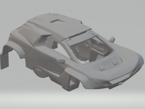 Peugeot 2008 dakar rally Modelo de Impressão 3D