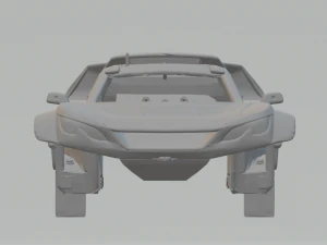 Peugeot 2008 dakar rally 3D Print Model
