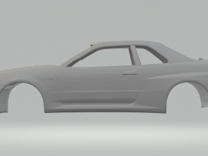 skyline gt-r r34 3D Print Model