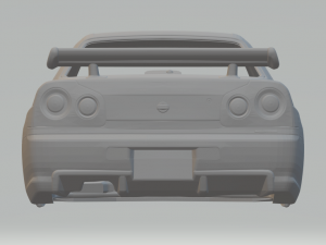 skyline gt-r r34 3D Print Model