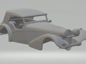 bugatti 57sc Modello di stampa 3D