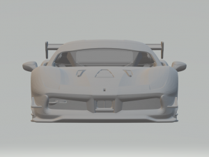 ferrari 488 challenge Modelo de impresión 3D