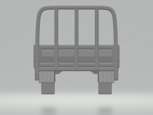 dry cargo truck bed 3D-printmodel